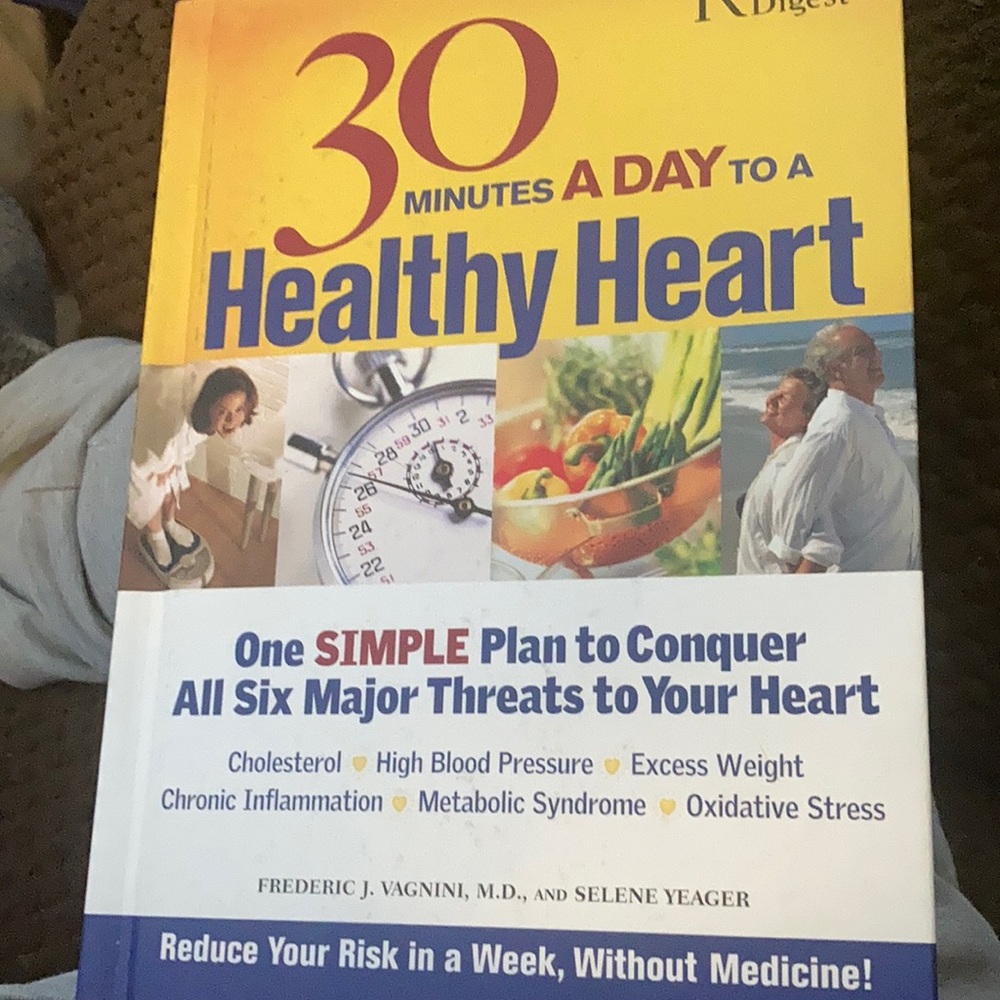 30 minutes a day to a healthy heart